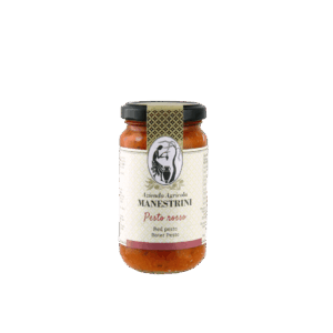 Roter Pesto „Pesto rosso“ von Manestrini 180g Roter Pesto „Pesto rosso“ von Manestrini 180g